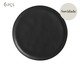 Jogo de Pratos Raso Bio Matte Preto, Preto | WestwingNow