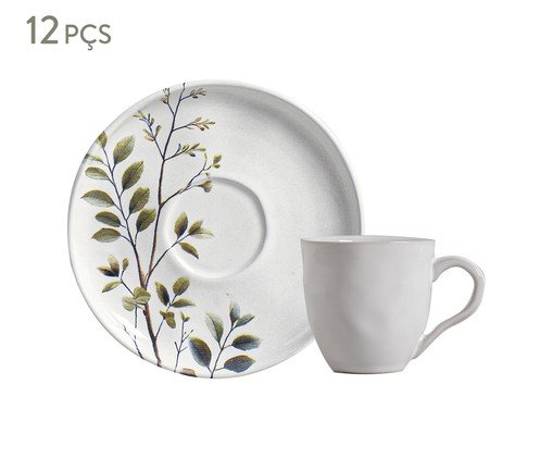 Jogo de Xícaras para Chá Bio Birdy Animal, Branco | WestwingNow