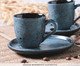 Jogo de Xícaras para Café Descentralizado Bio Night Sky Azul, Azul | WestwingNow