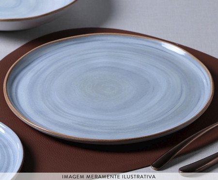 Jogo de Pratos Raso Bio Era Étnico | Westwing