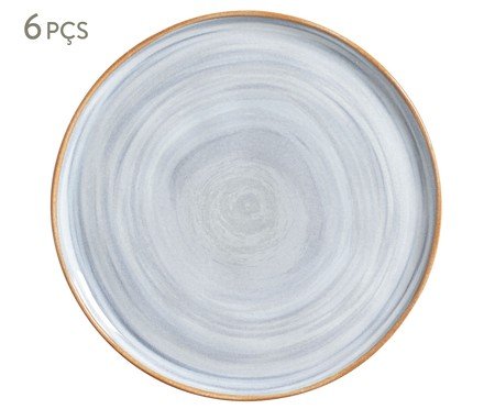 Jogo de Pratos Raso Bio Era Étnico | Westwing