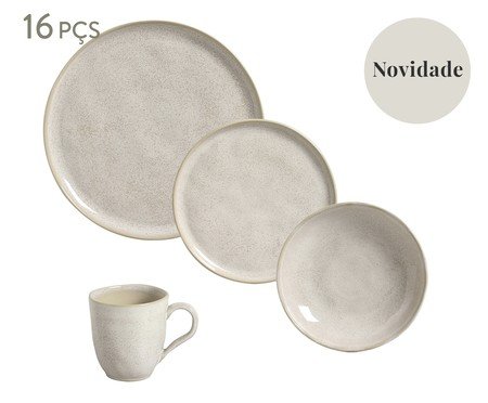 Aparelho de Jantar Bio Latte Cru | Westwing