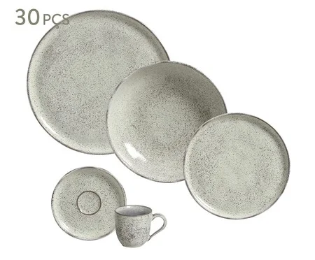 Aparelho de Jantar Bio Pistache Verde Menta | Westwing