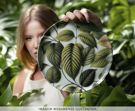 Jogo de Pratos Raso Bio Éden Floral | Westwing