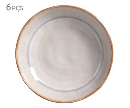 Jogo de Pratos Fundo Bio Tempus Étnico | Westwing