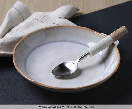 Jogo de Pratos Fundo Bio Tempus Étnico | Westwing