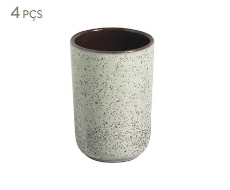 Jogo de Copos Neo Pistache Verde Menta - 110ml