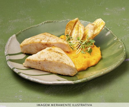 Jogo de Pratos Raso Orgânico Eco Stone Amazônia Verde | Westwing