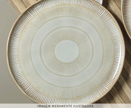 Jogo de Pratos Raso Bio Mirage Étnico | Westwing