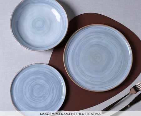 Jogo de Pratos para Sobremesa Bio Era Étnico | Westwing