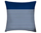 Capa de Almofada Blue Stripe, Azul | WestwingNow