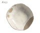 Jogo de Pratos Fundo Orgânico Eco Stone Pampa Branco, Bege | WestwingNow