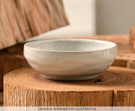 Jogo de Ramequins Médio Orgânico Glam Branco | Westwing