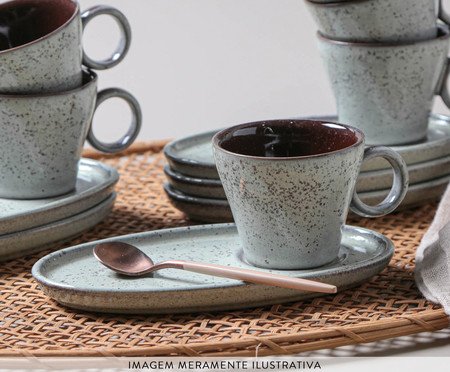 Jogo de Xícaras para Café Neo Pistache Verde Menta | Westwing