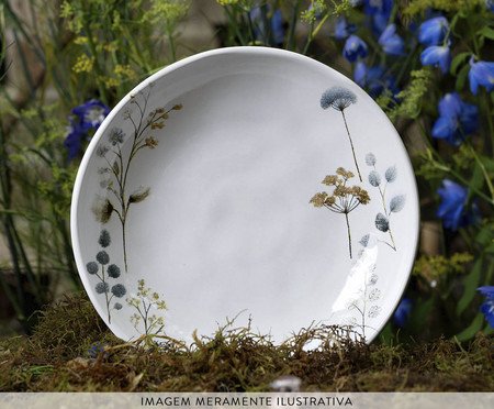 Jogo de Pratos Fundo Bio Bella Floral | Westwing