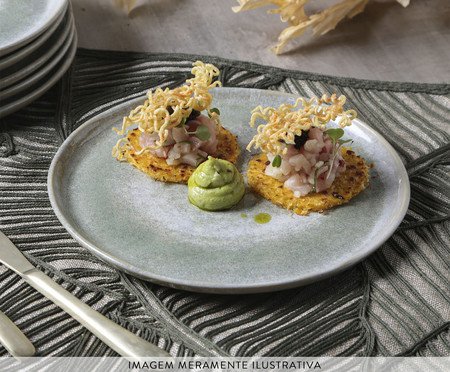 Jogo de Pratos para Sobremesa Bio Moss Verde | Westwing