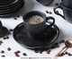 Jogo de Xícaras para Café Bio Eclipse Preto, Preto | WestwingNow