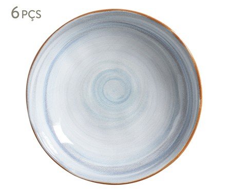 Jogo de Pratos Fundo Bio Era Étnico | Westwing