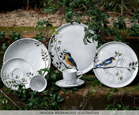 Jogo de Xícaras para Café Bio Birdy Animal | Westwing