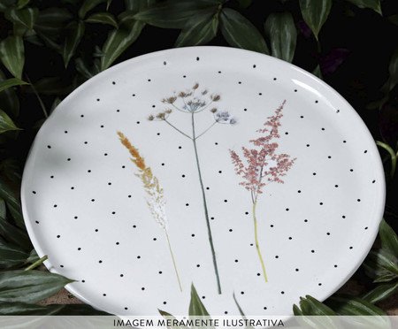 Jogo de Pratos Raso Bio Floralis | Westwing