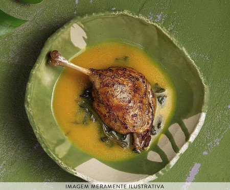 Jogo de Pratos Fundo Orgânico Eco Stone Amazônia Verde | Westwing