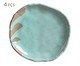 Jogo de Pratos para Sobremesa Eco Stone Atlântica Azul, Azul | WestwingNow