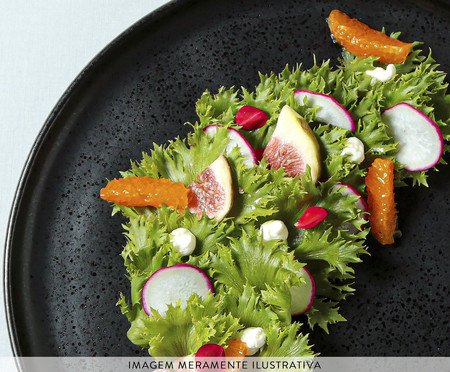 Jogo de Pratos Raso Bio Eclipse Preto - 27,5cm | Westwing