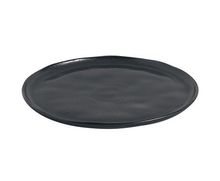 Jogo de Pratos Raso Bio Eclipse Preto - 27,5cm | Westwing