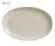Jogo de Travessas Oval Orgânico Clay Areia, Bege | WestwingNow