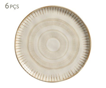 Jogo de Pratos para Sobremesa Bio Mirage Étnico | Westwing