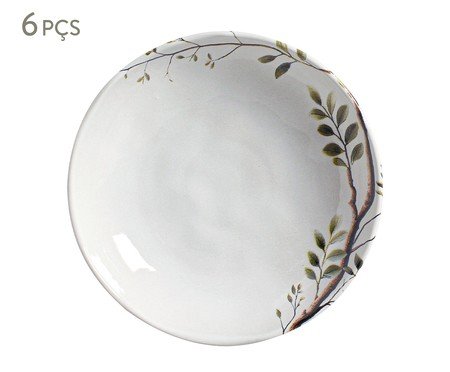 Jogo de Pratos Fundo Bio Birdy Animal | Westwing