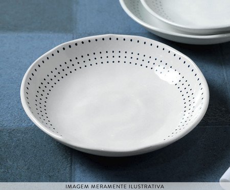 Jogo de Pratos Fundo Bio Astral Étnico | Westwing