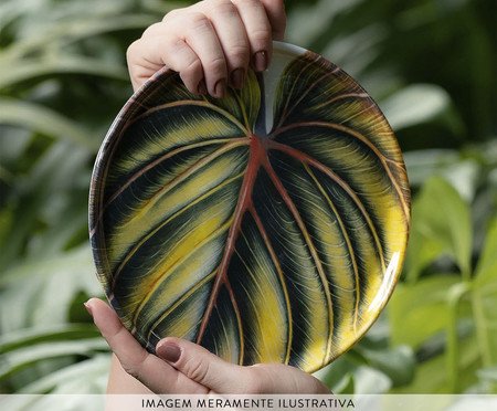 Jogo de Pratos para Sobremesa Bio Éden Floral | Westwing