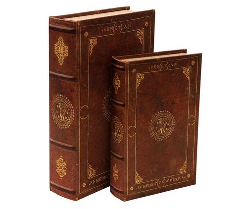 Conjunto De Livros Decorativos Venetias, Colorido | WestwingNow