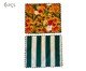 Jogo de Lugar Americano Florais Laranja Verde e Branco, green | WestwingNow
