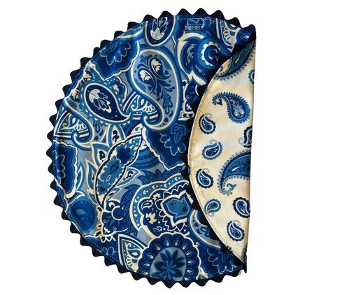 Lugar Americano Paisley Azul, blue | WestwingNow
