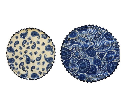 Lugar Americano Paisley Azul, blue | WestwingNow