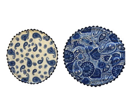 Lugar Americano Paisley Azul | Westwing