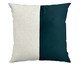 Almofada Concept com Recortes Turquesa e Linho, multicolor | WestwingNow