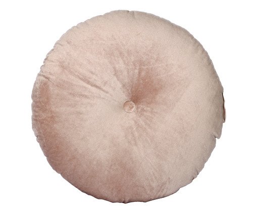 Almofada Premium com Botão Rosê, Rose | WestwingNow