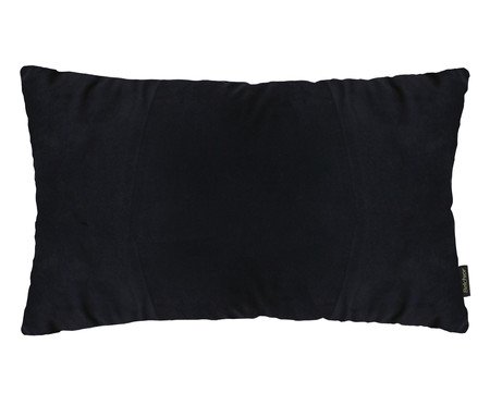 Almofada Lisa Preta | Westwing