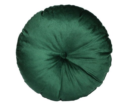 Almofada Premium com Botão Verde, green | WestwingNow