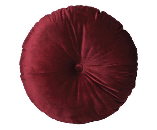 Almofada Premium com Botão Bordô, multicolor | WestwingNow