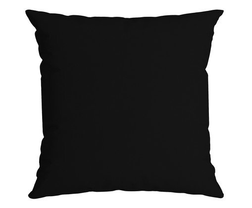 Almofada Lisa Preta, black | WestwingNow
