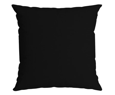 Almofada Lisa Preta | Westwing