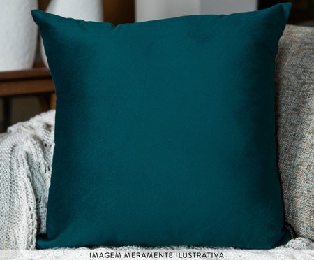 Almofada Concept Lisa Turquesa | Westwing