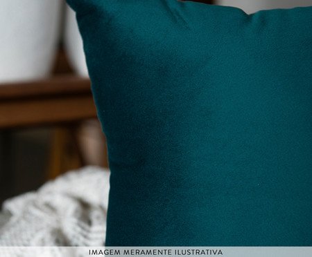 Almofada Concept Lisa Turquesa | Westwing