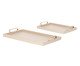 Jogo de Bandejas Decorativa Serenità, white | WestwingNow