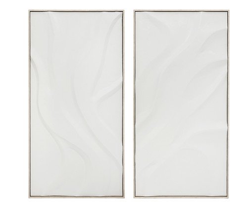 Jogo de Quadros Memories of Light, white | WestwingNow