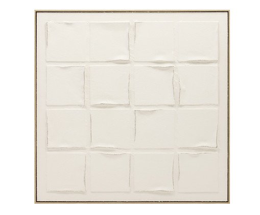 Quadro Pale Bricks, white | WestwingNow